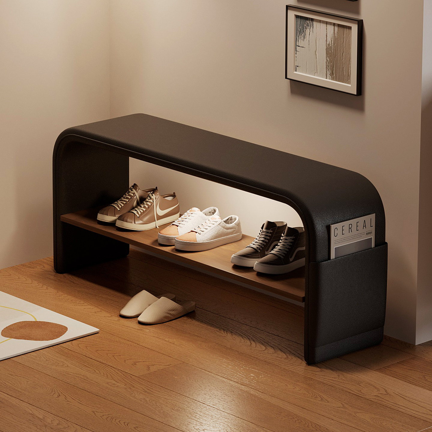 with Entryway shoe cabinet int - Shoe Rack Cabinet Narrow Entryway ulasan dan harga