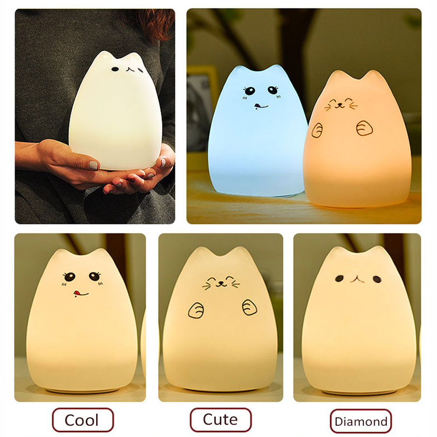 LED Night Light for Children B - Floating Nightstand With Led Light ulasan dan harga