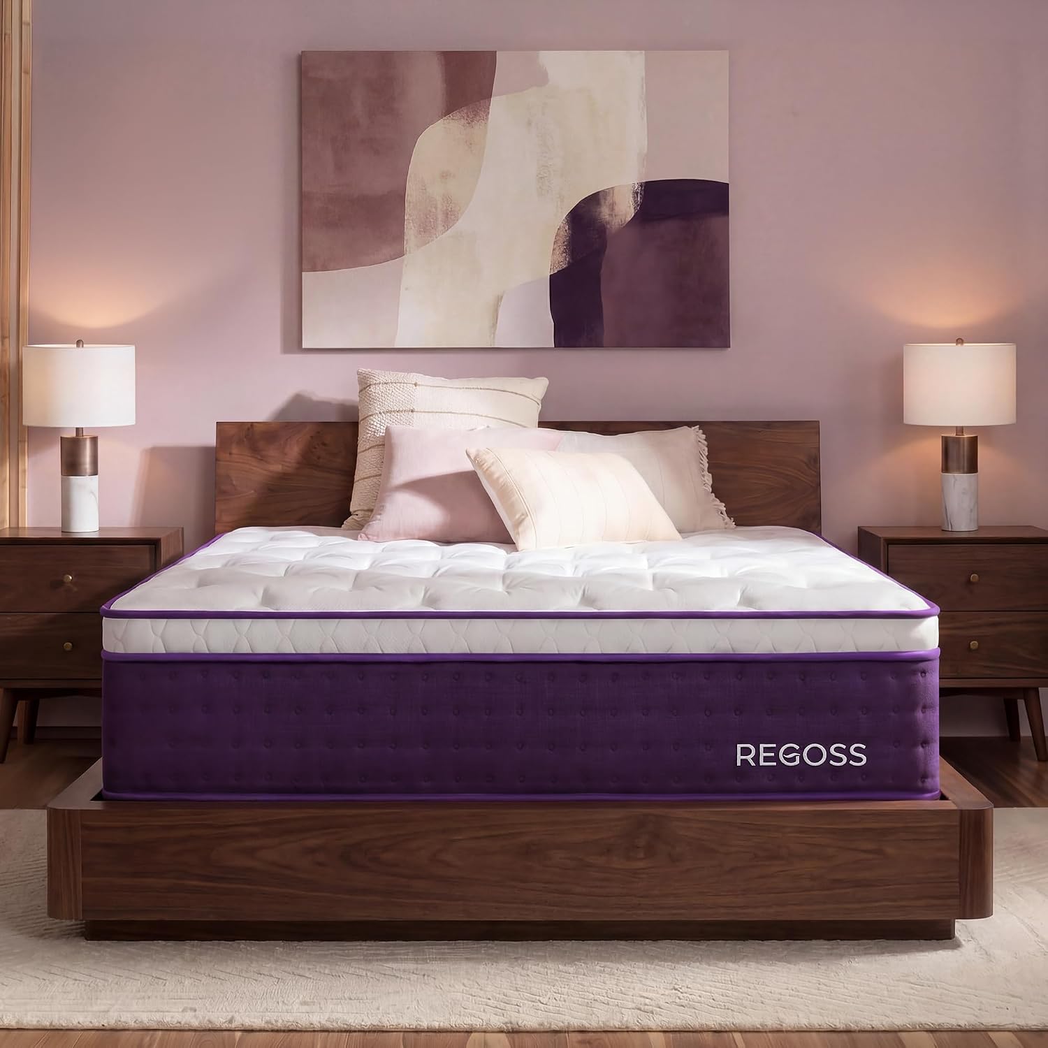 Soft Plush Queen Mattress 12 I - Memory Foam Mattress In A Box Queen ulasan dan harga