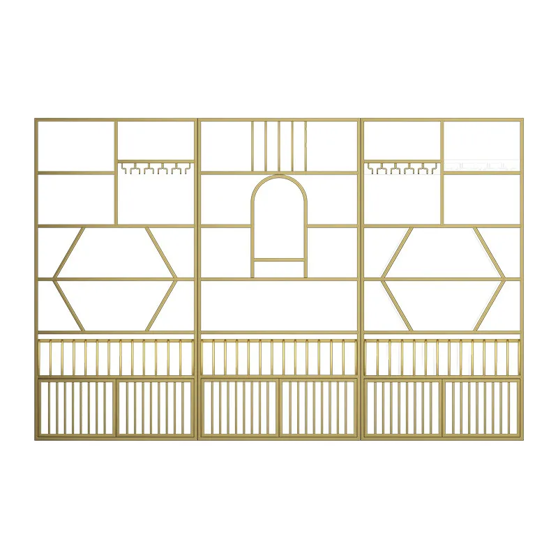 Modern Wrought Iron Floor to C - Storage ulasan dan harga